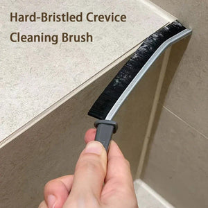 (PACK OF 2 ) Hard-Bristled Crevice Cleaning Brush